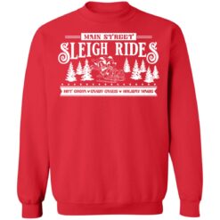 Main street sleigh rides Christmas sweater $19.95 redirect11042021081106 4