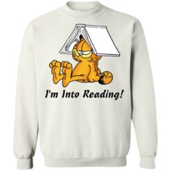 Garfield i’m into reading shirt $19.95