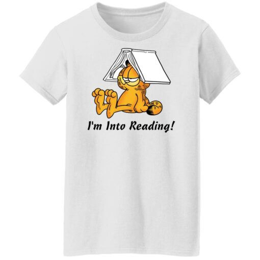 Garfield i’m into reading shirt $19.95