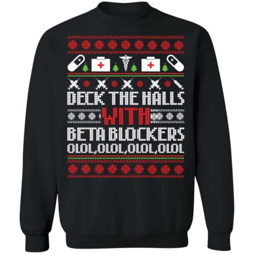 Deck the halls with beta blockers Christmas sweater $19.95 redirect11052021061120 6