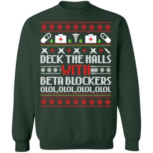 Deck the halls with beta blockers Christmas sweater $19.95 redirect11052021061120 8