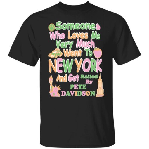 Who loves me went to New York and got railed by Pete Davidson