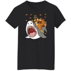 Thanksgiving Turkey riding shark shirt $19.95 redirect11072021011116 8
