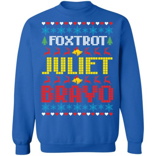 Foxtrot Juliet Bravo FJB Christmas Sweater $19.95 redirect11082021091117 8