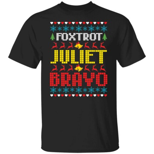 Foxtrot Juliet Bravo FJB Christmas Sweater $19.95 redirect11082021091117 9