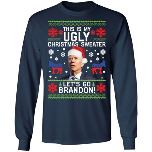 Joe Biden this is my ugly let's go brandon Christmas sweater $19.95 redirect11082021201104 2