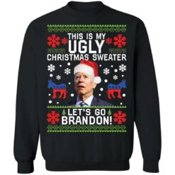 Joe Biden this is my ugly let's go brandon Christmas sweater $19.95 redirect11082021201104 6