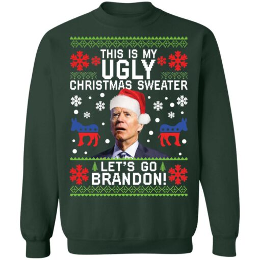 Joe Biden this is my ugly let's go brandon Christmas sweater $19.95 redirect11082021201105 1