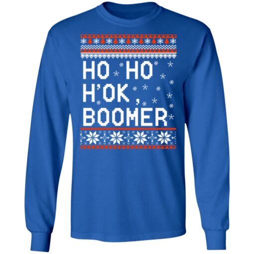 Ho Ho H'ok Boomer Christmas sweater $19.95 redirect11092021001110 1
