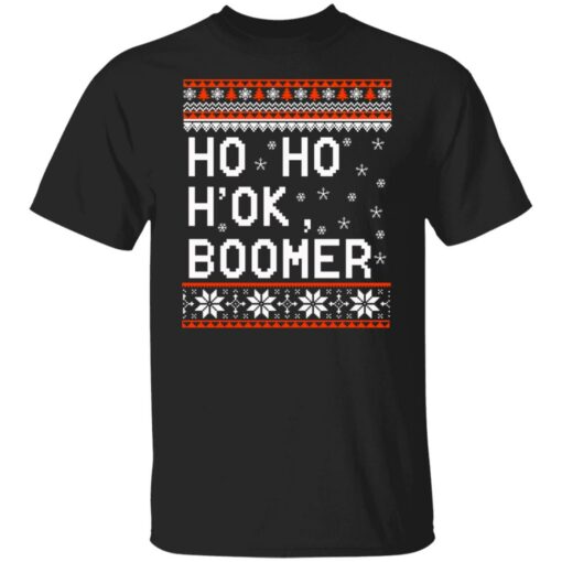 Ho Ho H'ok Boomer Christmas sweater $19.95