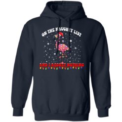 Flamingo on the naughty list and i regret nothing Christmas sweater $19.95 redirect11092021001114 4