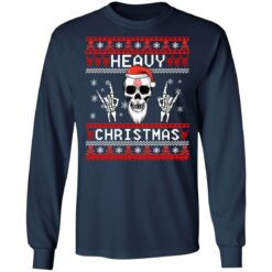 Devil Horns Skull Santa heavy Christmas sweater $19.95