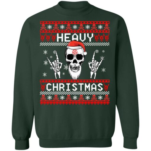 Devil Horns Skull Santa heavy Christmas sweater $19.95 redirect11092021001118 8