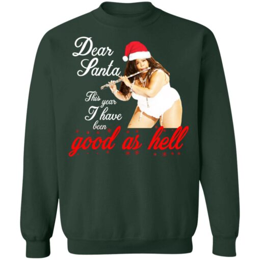 Lizzo dear Santa this year i have been good as hell Christmas sweater $19.95 redirect11092021001140 8