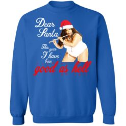 Lizzo dear Santa this year i have been good as hell Christmas sweater $19.95