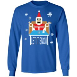 Coca*ne Santa let it snow Christmas sweater $19.95