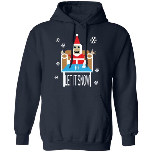 Coca*ne Santa let it snow Christmas sweater $19.95