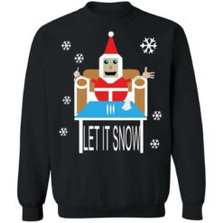 Coca*ne Santa let it snow Christmas sweater $19.95 redirect11092021001157 6