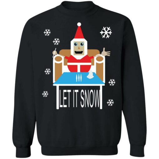 Coca*ne Santa let it snow Christmas sweater $19.95 redirect11092021001157 6