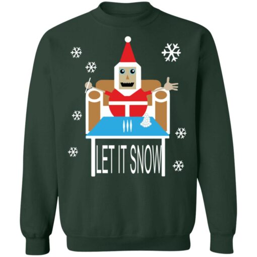 Coca*ne Santa let it snow Christmas sweater $19.95 redirect11092021001157 8