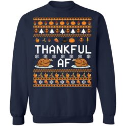 Thankful af Christmas sweater $19.95