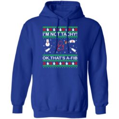 I'm not tachy ok that's a fib Christmas sweater $19.95 redirect11092021011146 3