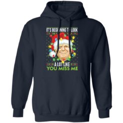 Donald Trump it's beginning to look a lot like you miss me Christmas sweater $19.95