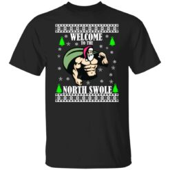 Santa Gym welcome to the north swole Christmas sweater $19.95