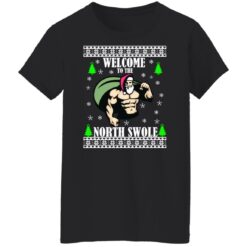 Santa Gym welcome to the north swole Christmas sweater $19.95 redirect11102021001138 5