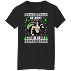 Santa Gym welcome to the north swole Christmas sweater $19.95