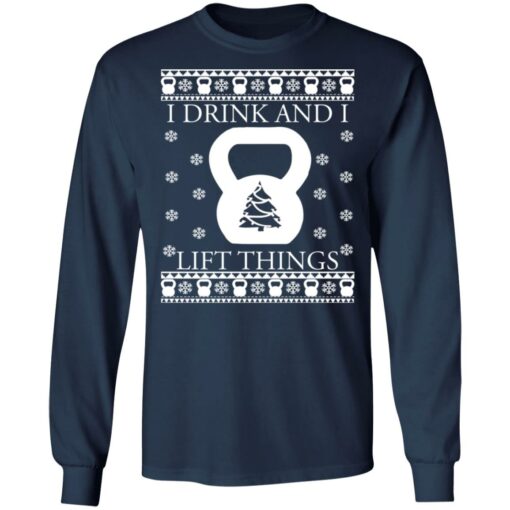 I drink and i lift things Christmas sweater $19.95 redirect11102021001148 2