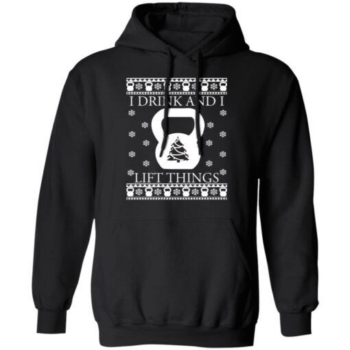 I drink and i lift things Christmas sweater $19.95 redirect11102021001148 3