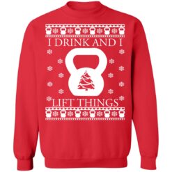 I drink and i lift things Christmas sweater $19.95 redirect11102021001149 3