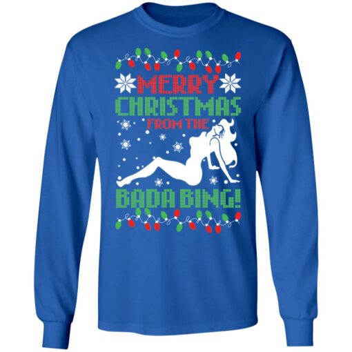 Merry Christmas from the bada bing Christmas sweater $19.95 redirect11102021031114 1