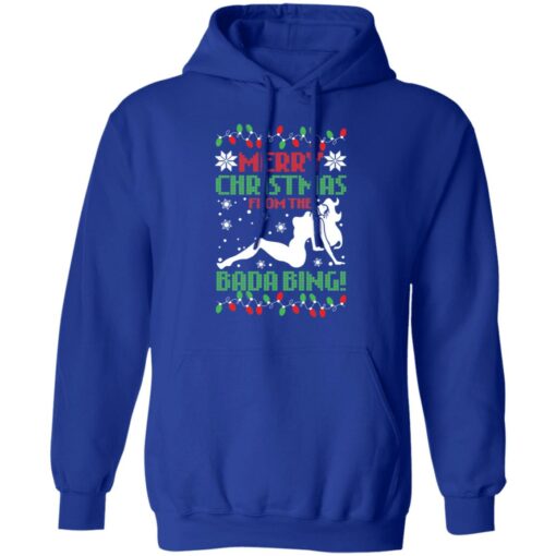 Merry Christmas from the bada bing Christmas sweater $19.95