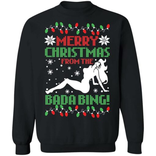 Merry Christmas from the bada bing Christmas sweater $19.95 redirect11102021031115 4