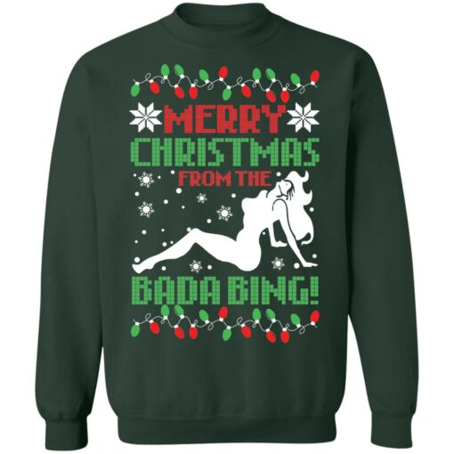 Merry Christmas from the bada bing Christmas sweater $19.95 redirect11102021031115 6