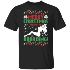 Merry Christmas from the bada bing Christmas sweater $19.95