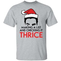David Rose Santa making a list and checking it thrice Christmas sweater $19.95 redirect11102021061133 9