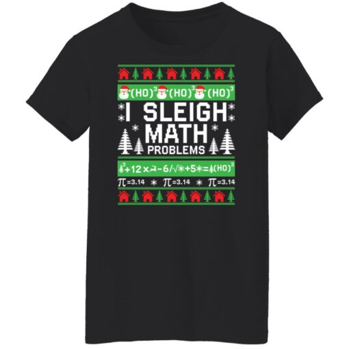 I sleigh math problems ugly Christmas sweater $19.95