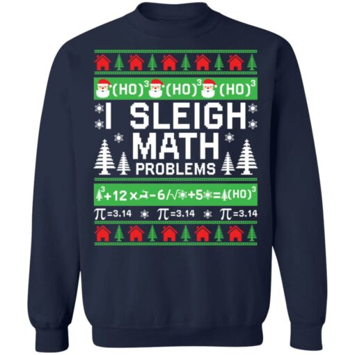 I sleigh math problems ugly Christmas sweater $19.95 redirect11102021101137 7