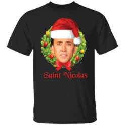 Saint Nicolas Cage Christmas sweatshirt $19.95