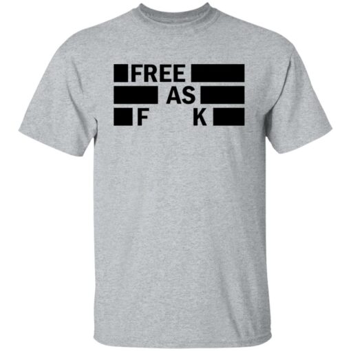 Kyle Rittenhouse free as f shirt $19.95