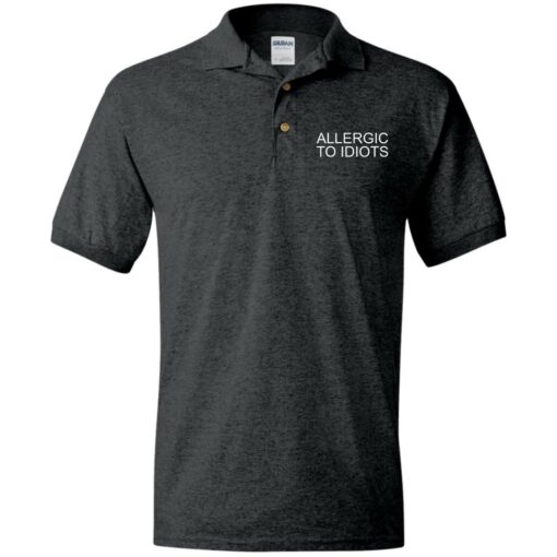 Allergic To Idiots Polo shirt $27.95 redirect11112021091108 1