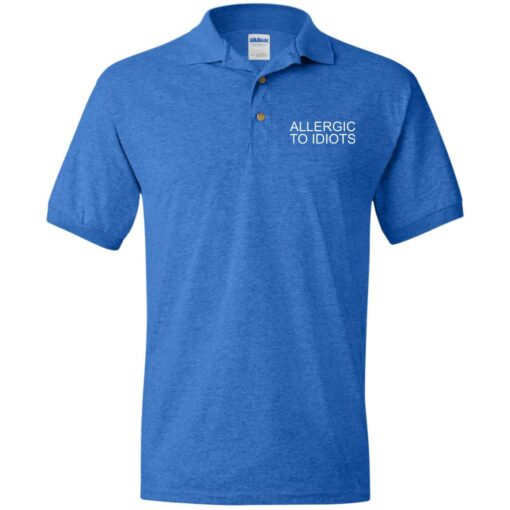 Allergic To Idiots Polo shirt $27.95 redirect11112021091108 4