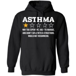 Asthma way too expensive hard to manage shirt $19.95 redirect11112021231156