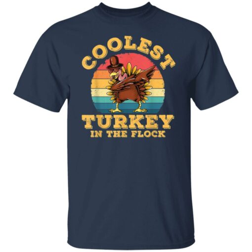 Turkey Thanksgiving Coolest Turkey in The Flock shirt $19.95 redirect11152021201135 7