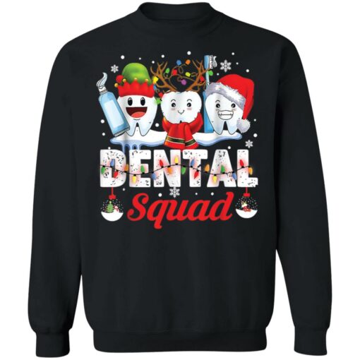Teeth Christmas Dental Squad shirt $19.95