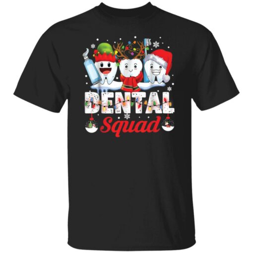 Teeth Christmas Dental Squad shirt $19.95