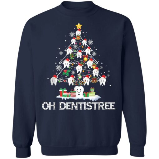 Oh Dentistree Christmas Tree Dental shirt $19.95